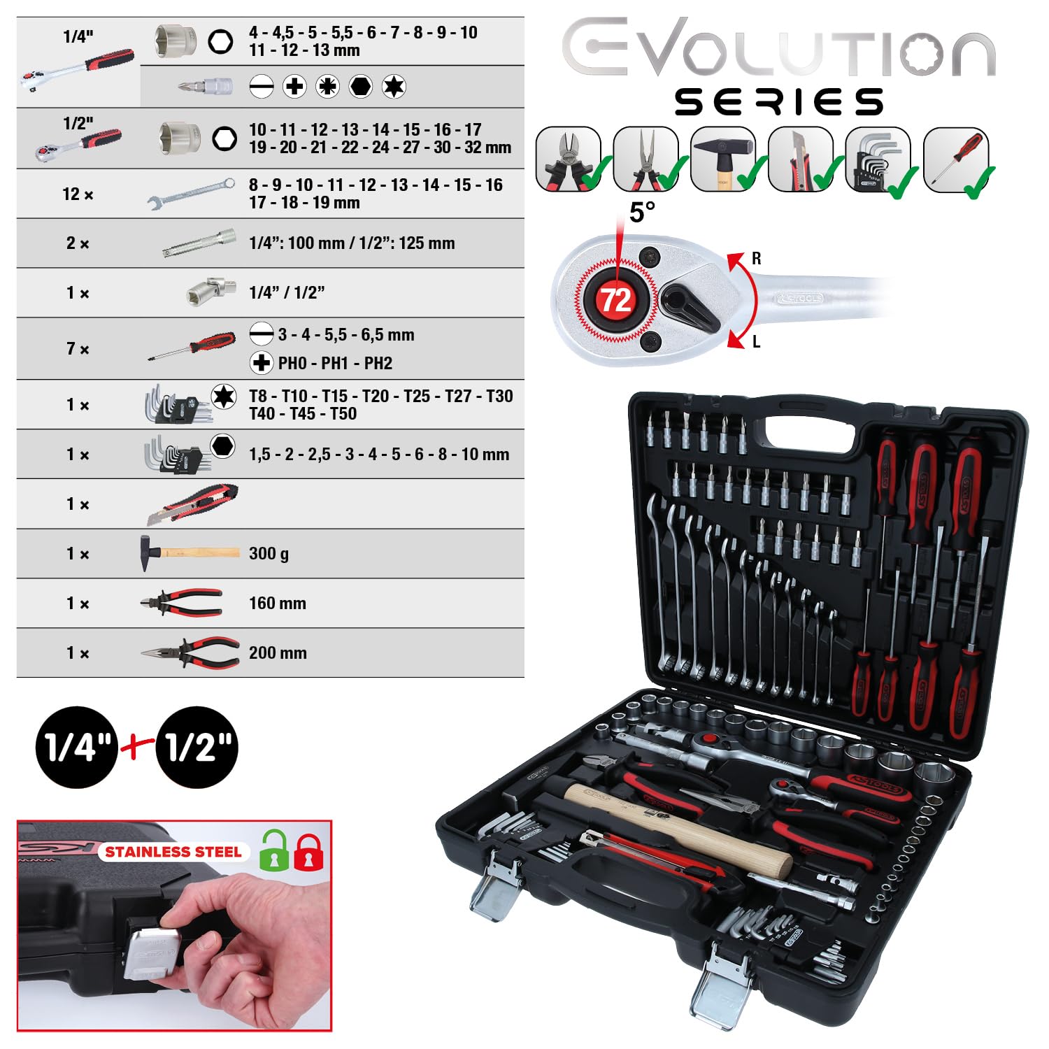 【TKs様ご依頼分】4点セット Amazon.co.jp: 【Amazon.co.jp 限定】KS TOOLS 1/4「-1/2