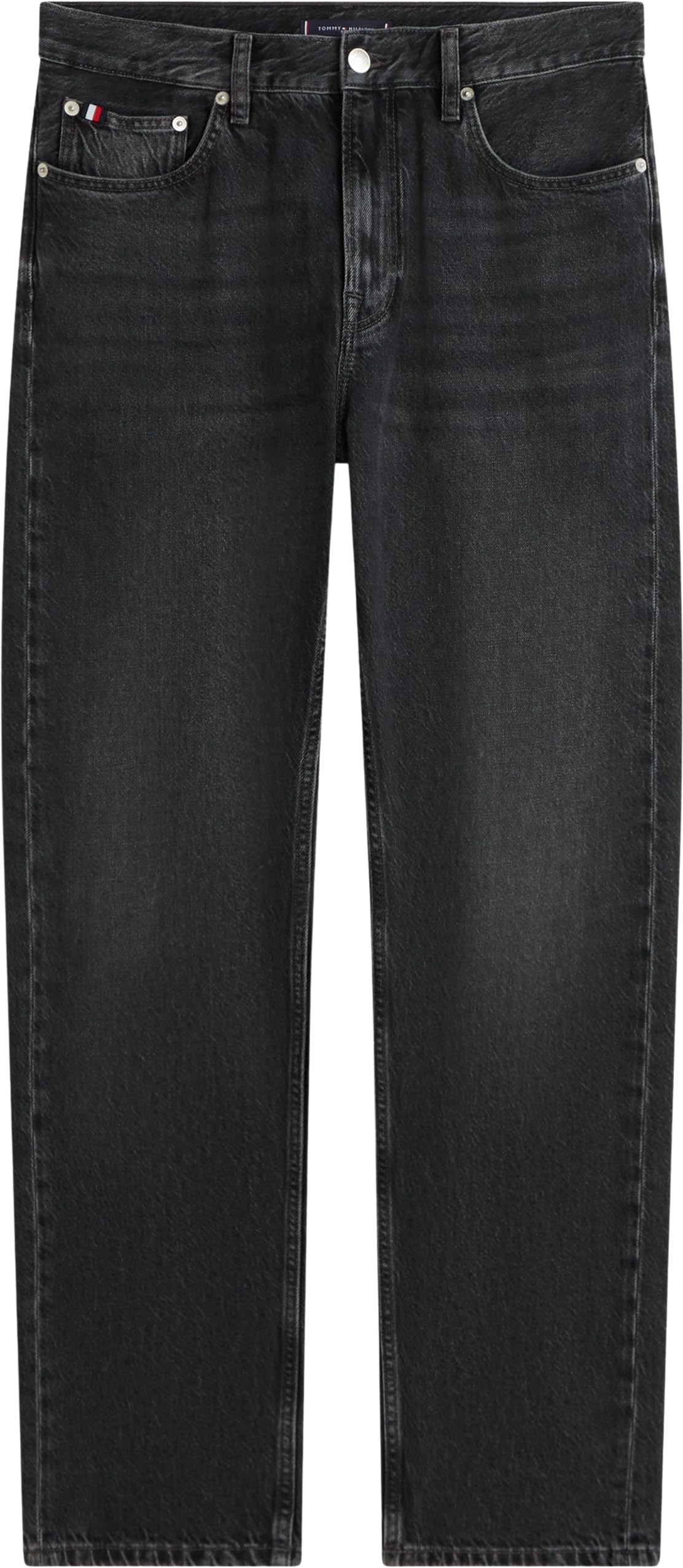 Tommy Hilfiger Regular Straight Dover Dex Black Mw0mw42325 - Prosty Mężczyźni