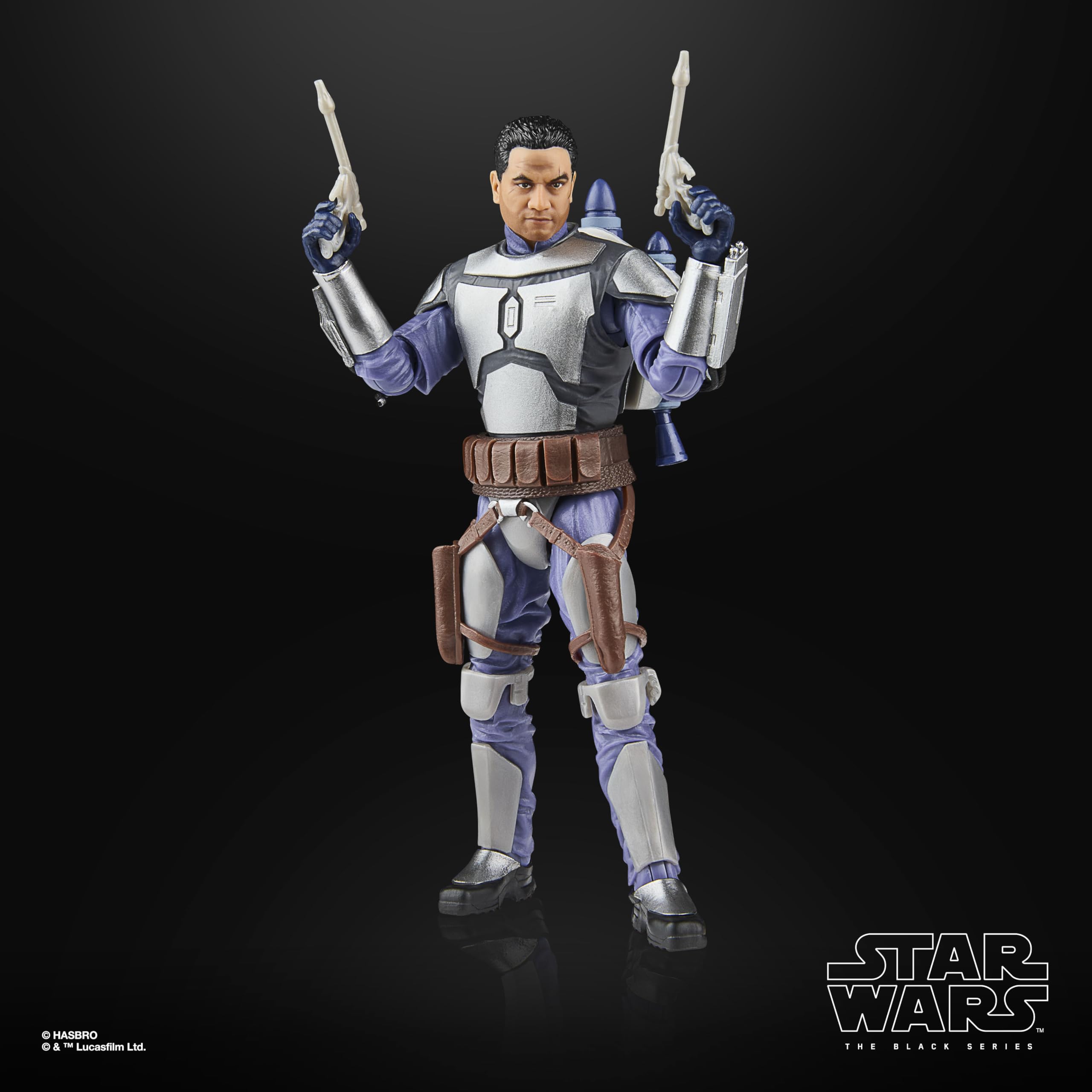 Star Wars Hasbro The Black Series, Jango Fett, action figure collezionabile da 15 cm ispirata al film L'attacco dei cloni
