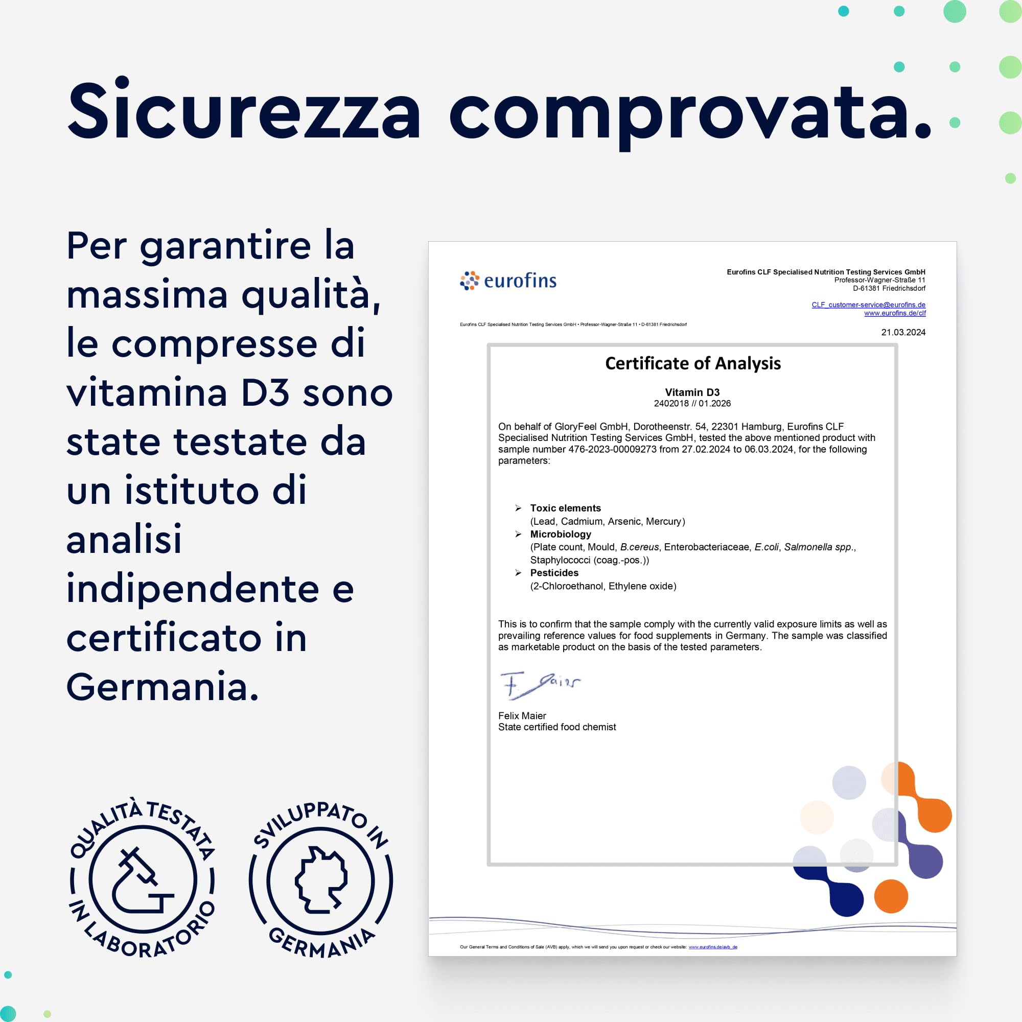Vitamina D 2000UI (50mcg), 400 Compresse, Eletto PRODOTTO DELL'ANNO 2025, Vitamina D 2000 UI (Colecalciferolo), Integratore Qualità Premium, Ossa, Denti, Muscoli, Sistema Immunitario - Per più persone