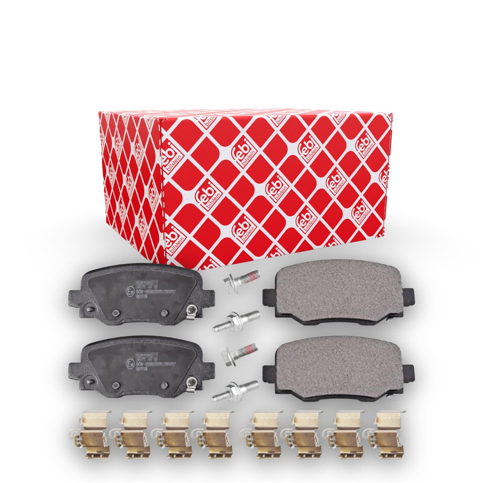 Brake Pads Set fits JEEP CHEROKEE KL 2.4 Rear 2013 on ED6 68225301AA 68225301AB