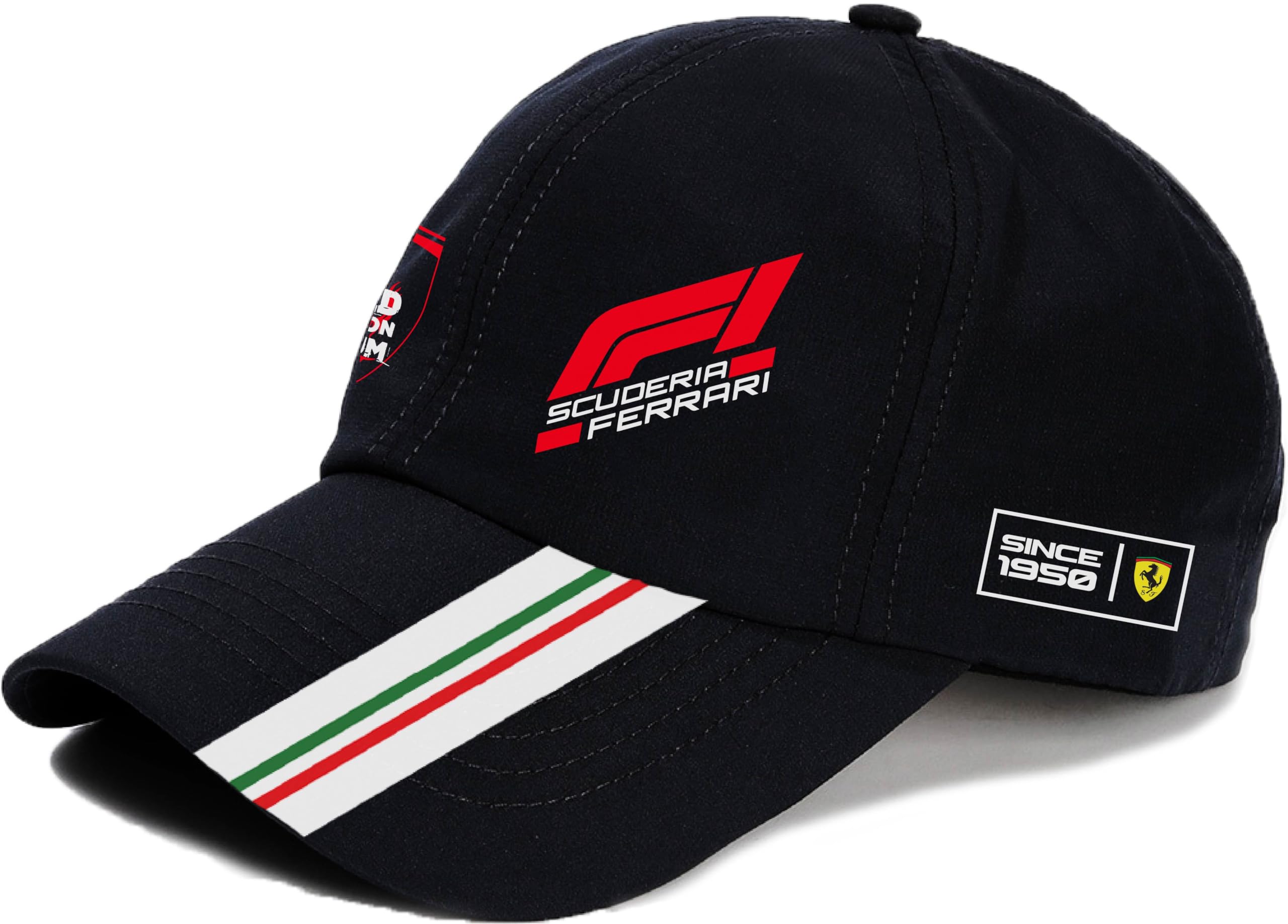 fastbend FBC 058 - New Fer rari rac ing Bike Funky Racing Automotive Car Supercar Motorcycle - Adjustable Cap Black-picture-22