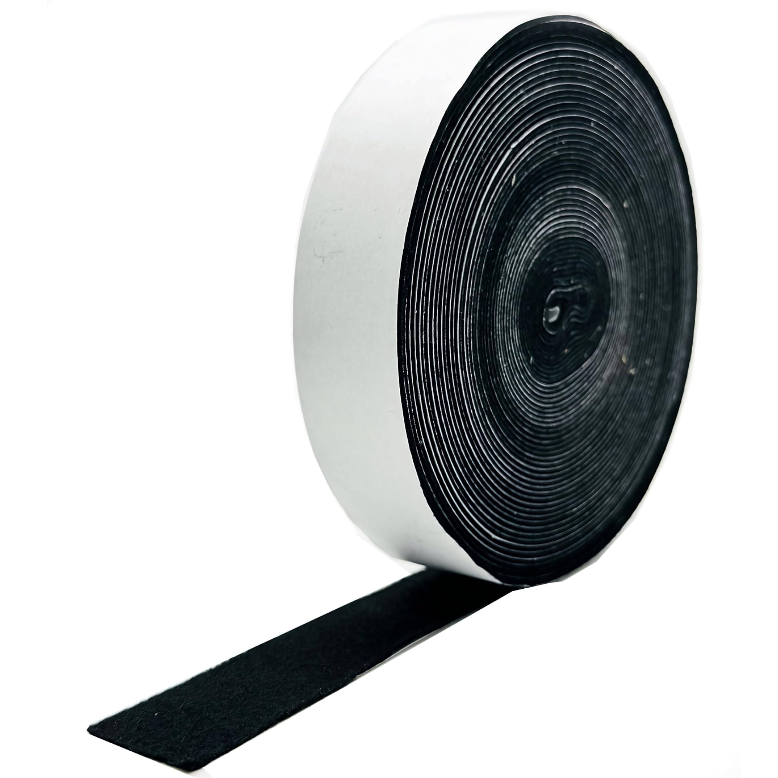 ASVE Anti-Squeak Felt Tape, 25mm x 10m, Black, Anti-Rattle Adhesive Roll