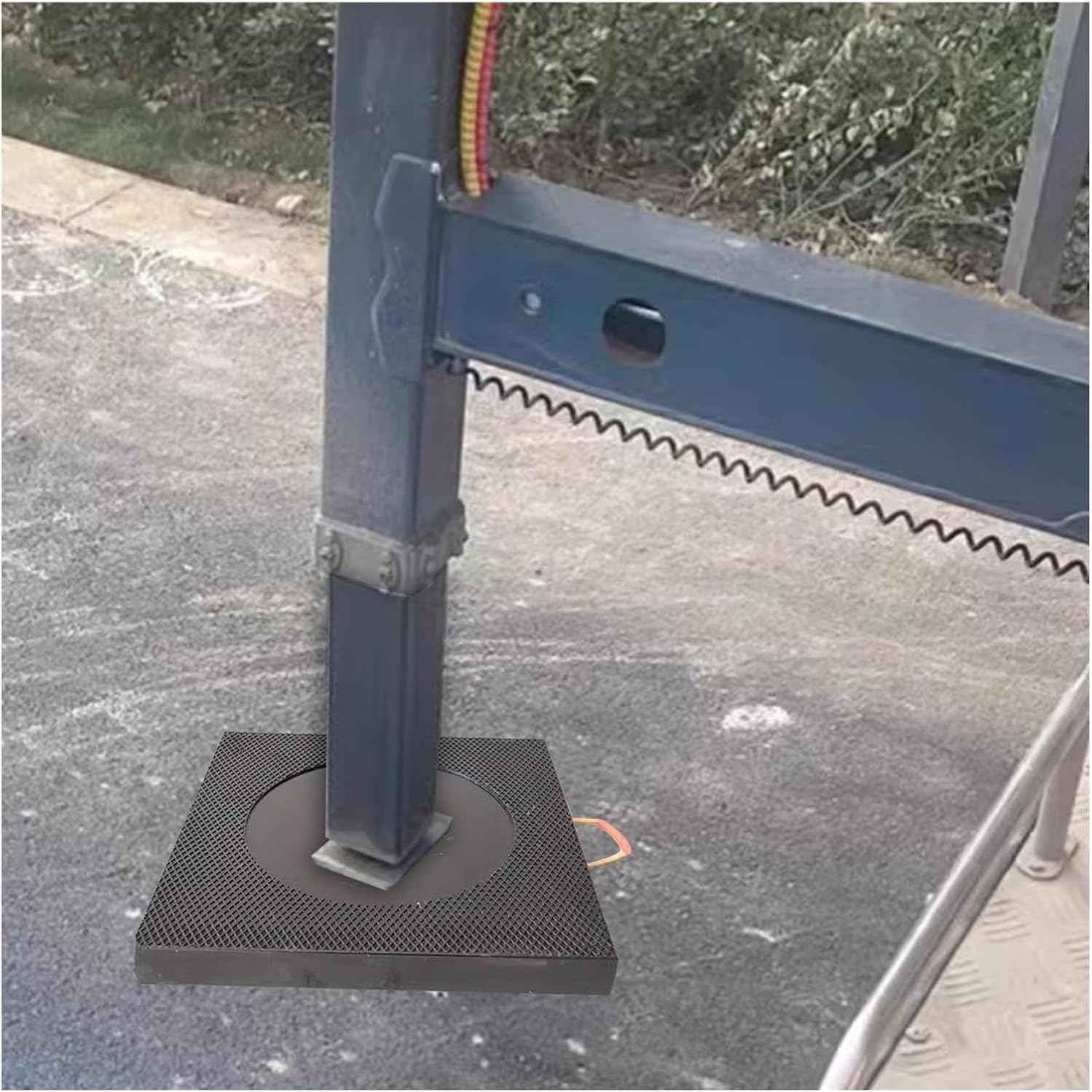 Coussinets de cric de remorque empilables haute résistance pour stabiliser les grands volumes