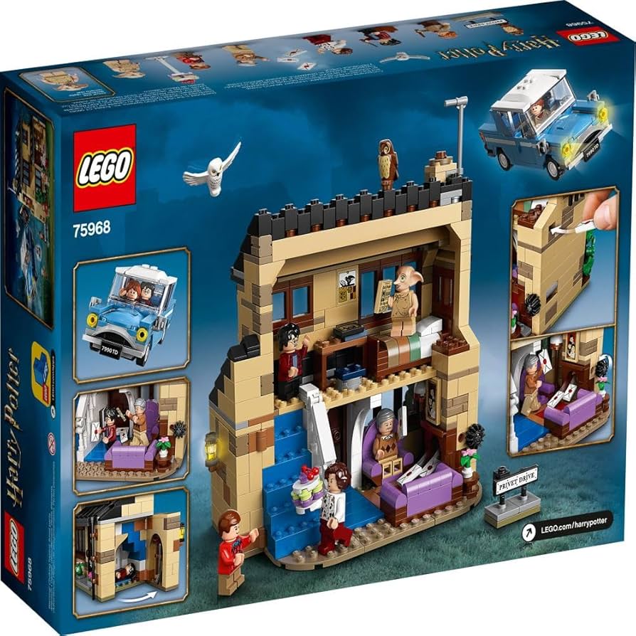 ●FBC LEGO Harry Potter 75968: 4 Privet Drive House & Ford Anglia