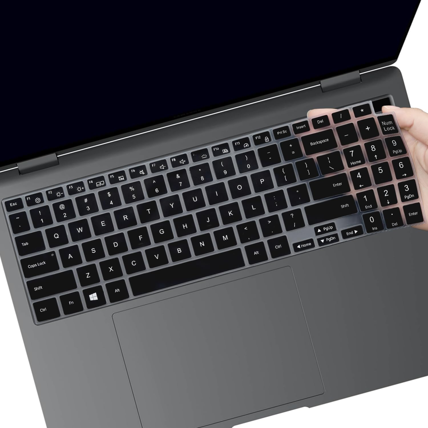 Keyboard Cover for 2025 2024 2023 Samsung Galaxy Book 5/4/3 360|Pro 360 15.6" 16", Galaxy-Book 5/4/3 Ultra|Edge 16", Galaxybook 5 4 3 NP750QHA NP750XGK NP960QFG NP960XHA NP940XMA 15.6 16 inch