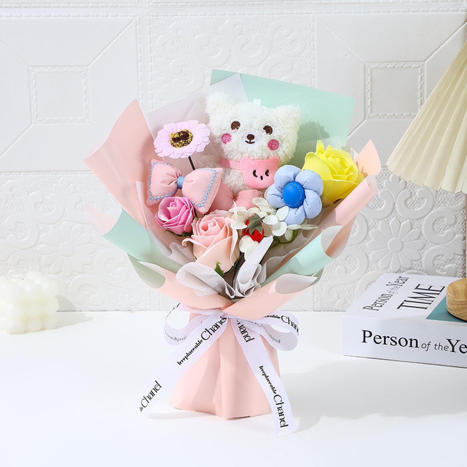 Mix and Match Dolls, Hand Bouquets, Bouquets for Girlfriends, Plush Cartoon Bouquets, Cute Birthday Gift Bouquets