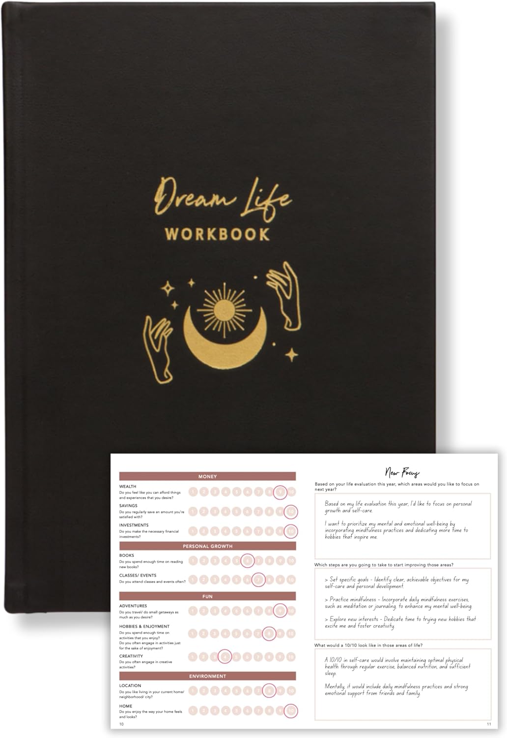 Lamare Manifestation Journal for Women – Goal Planner & Life Planner | Journal Planner 2026 for Productivity & Tracking Progress | Manifestation Book