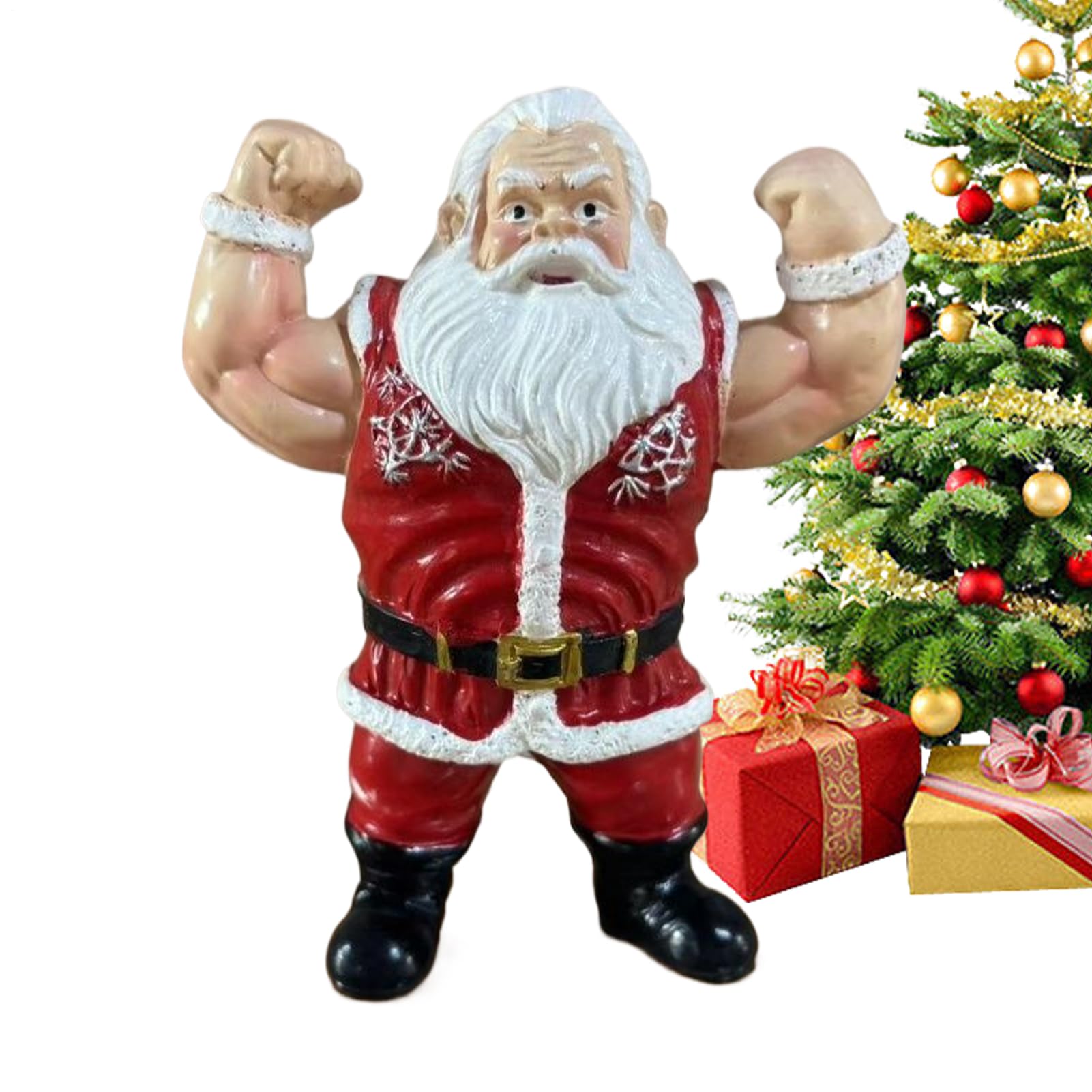Figurines de Père Noël pour décoration de table festive et ambiance de Noël maison