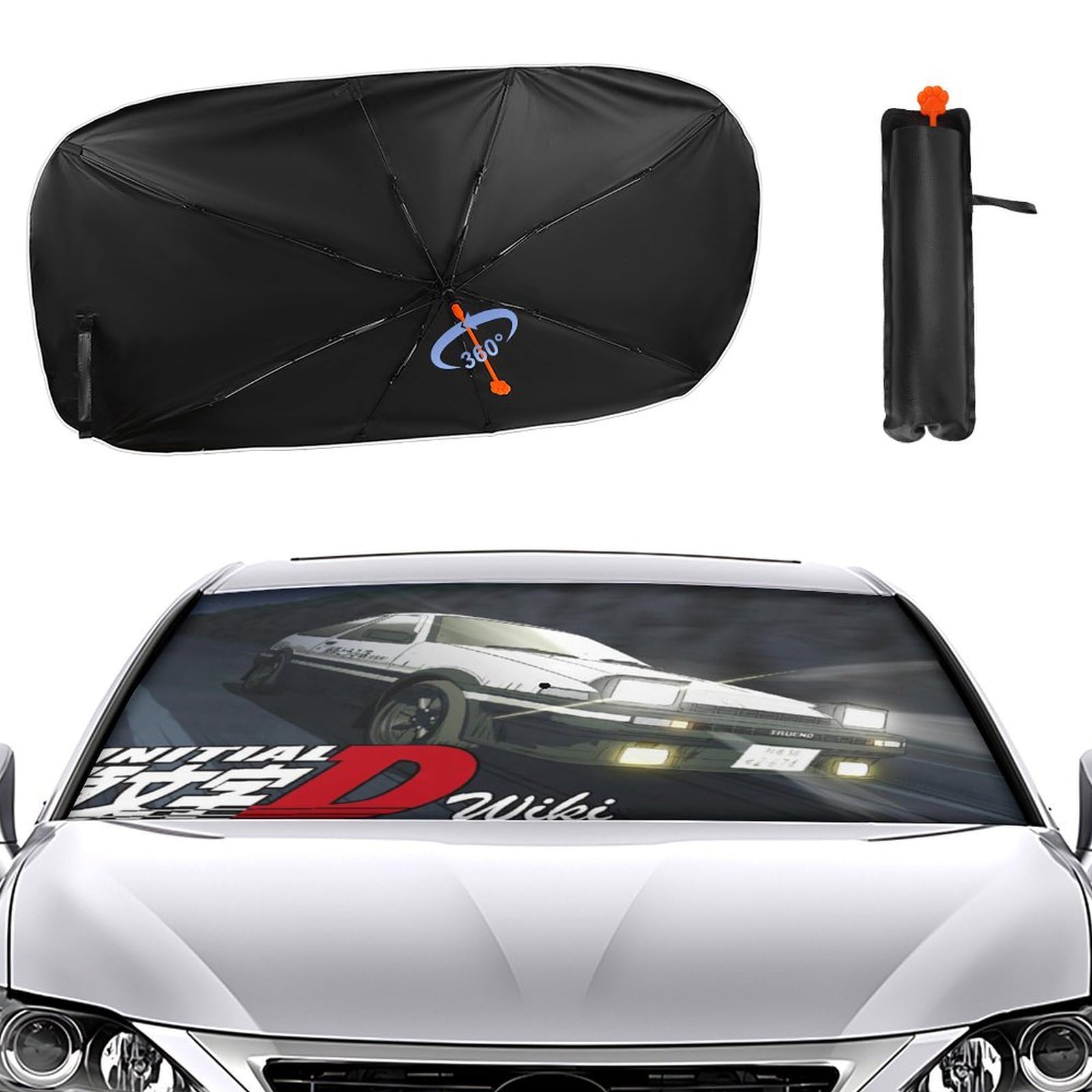 Amazon.co.jp: 車用サンシェード 頭文字d イニシャル D Ae86 車用
