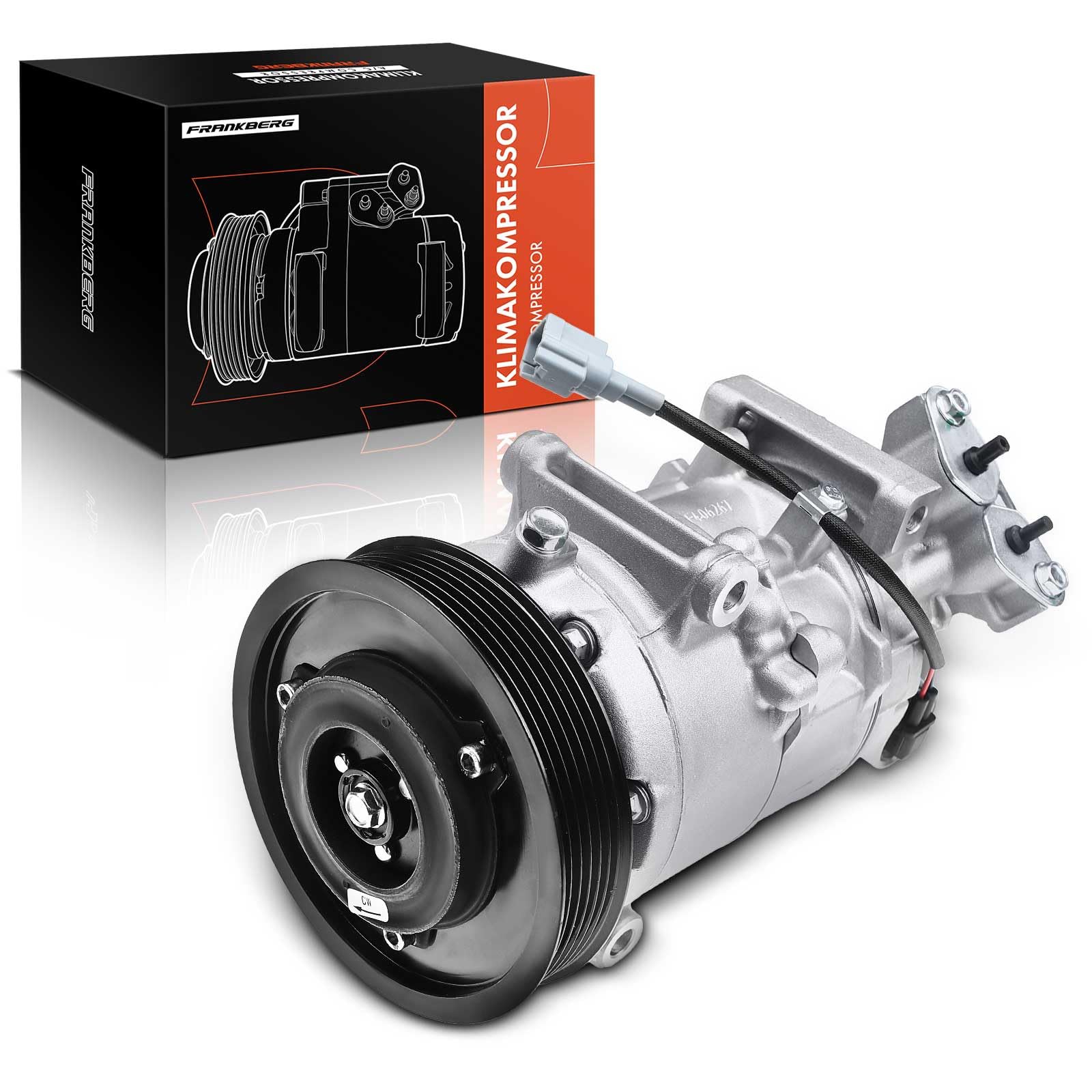 FrankbergAir Conditioning Compressor Compatible with Grand Scénic III JZ0/1 1.5L 1.6L 2009-2022 M.e.g.a.n.e CC EZ0/1 1.5L 1.6L 2010-2022 Replace# 8200939386