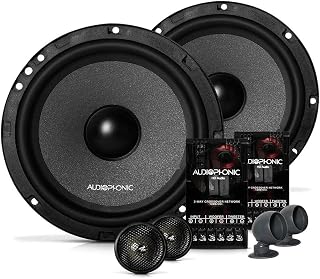 Alto Falante 6 Polegadas Kit 2 Vias Audiophonic Club Kc 6.3 - 160W Rms