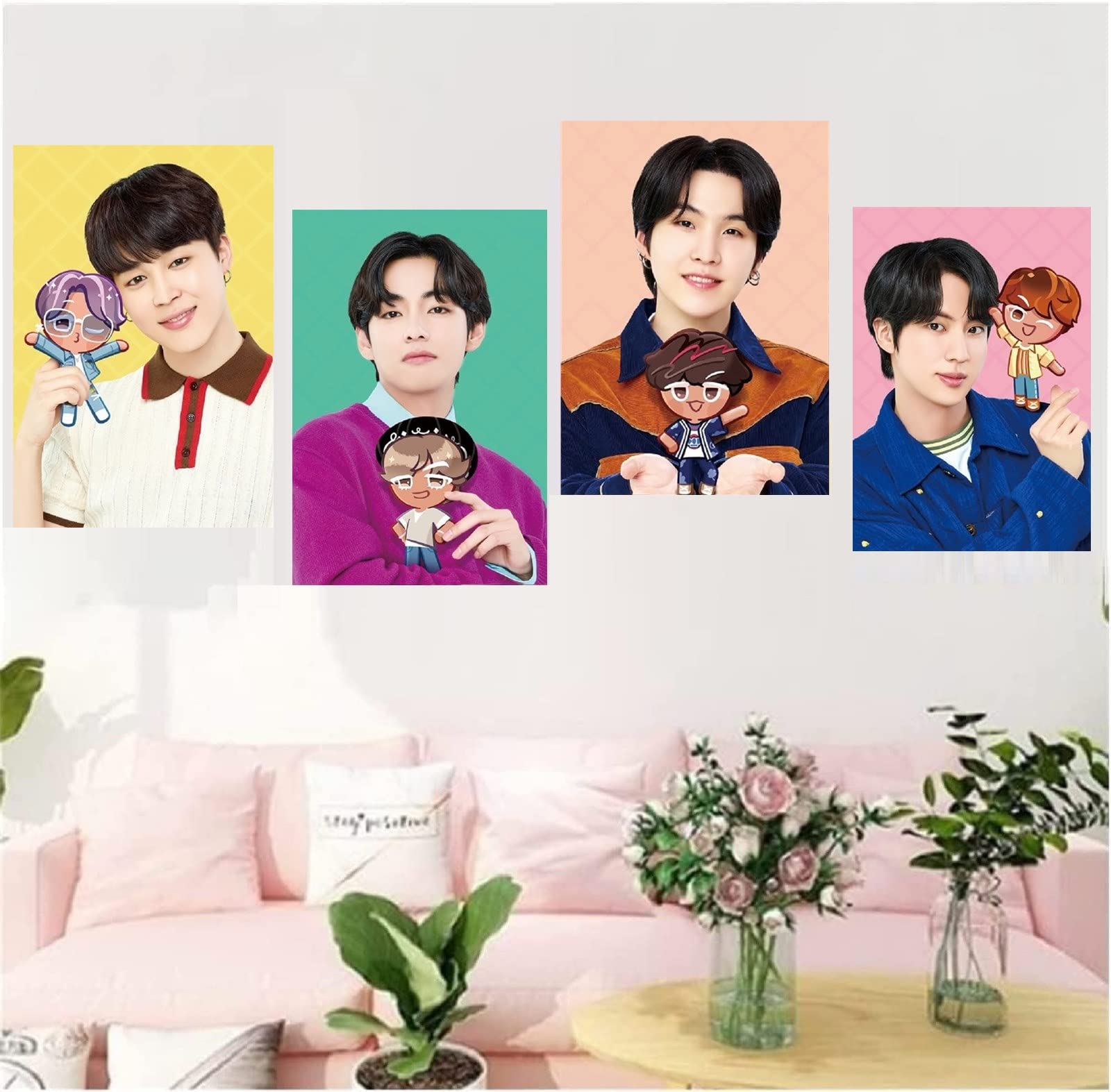 Kpop BTS Posters Map Of The Soul 7: Personal Newest Album Poster(8