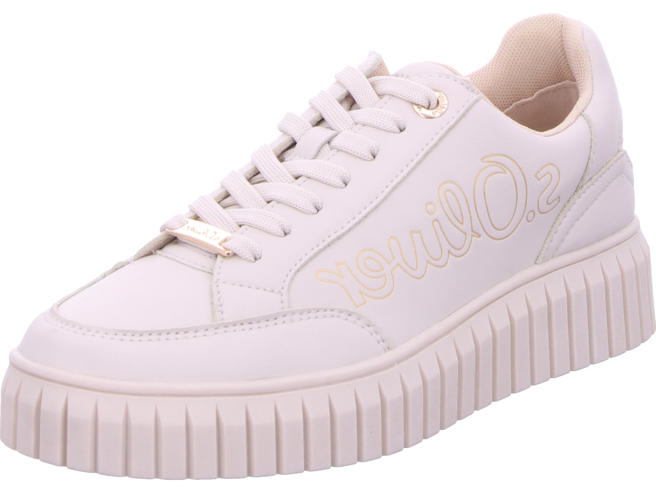 s.Oliver Women's Damen Sneaker Low 5-23665-42, Beige, 6.5 UK