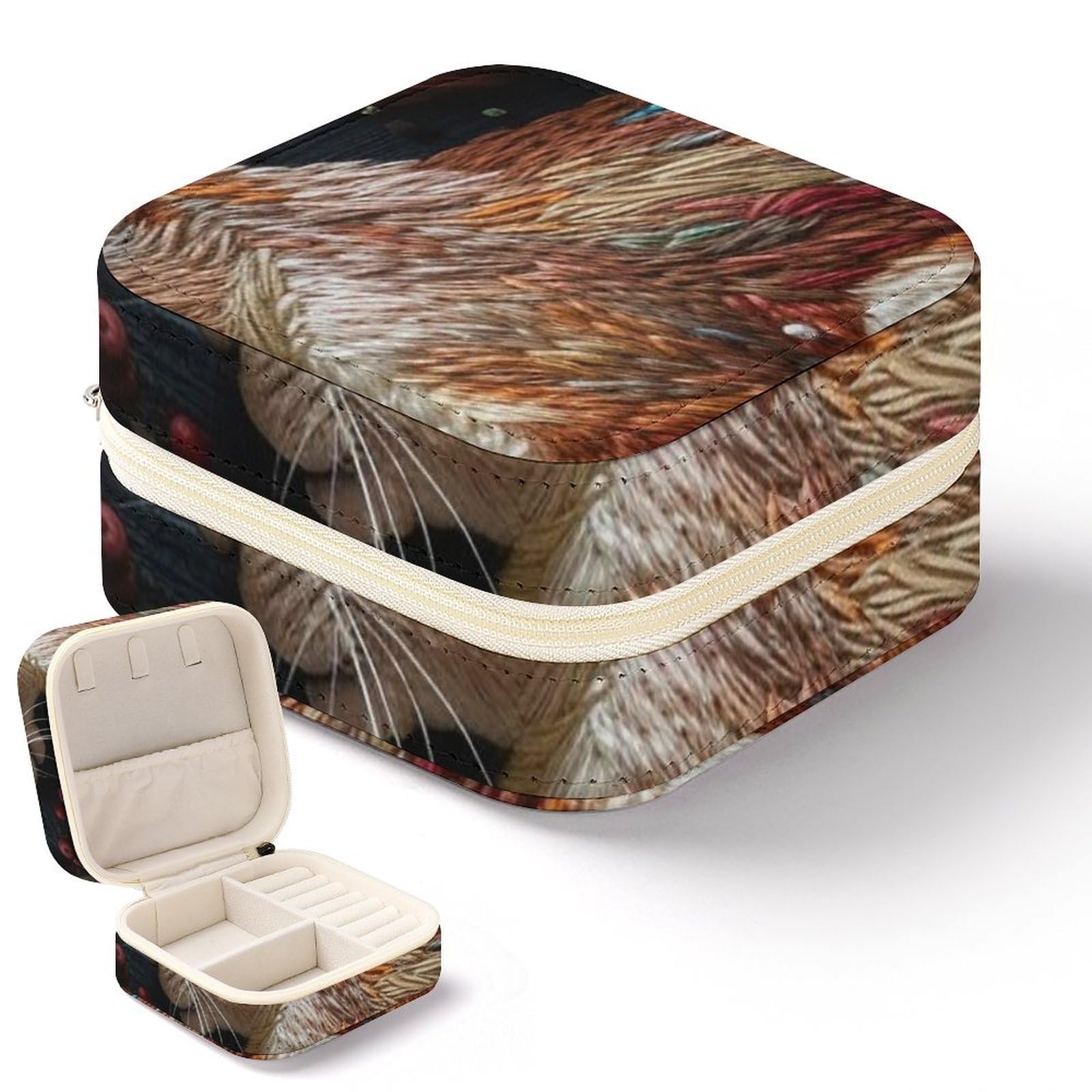 Boîte à bijoux écureuil pour protéger vos bagues en voyage