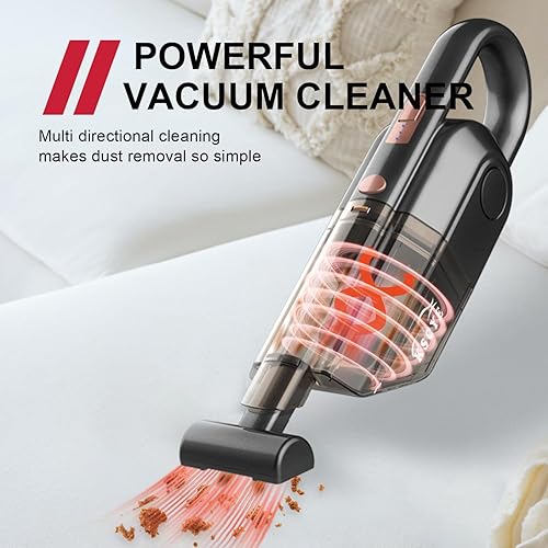 Miniatura 6 de KSCYE Aspiradora de coche portátil inalámbrica16000pa de alta potencia húmedo seco aspiradora de coche con la mejor succión fuertedustbusters vacum