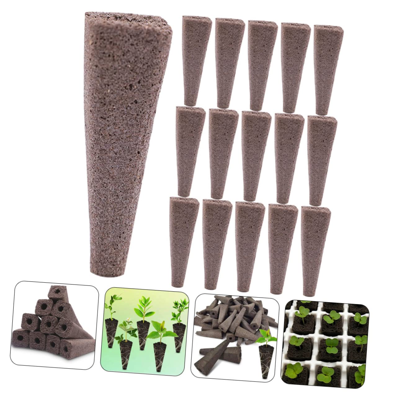 BESPORTBLE 100pezzi Nutrienti per Coltivazione per Giardinaggio Balcone e Vasi Ottimale per Semi e Idroponiche