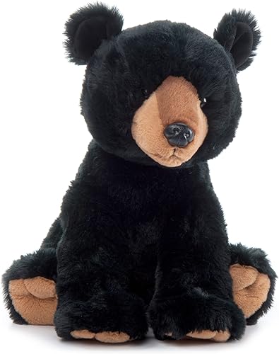 Petting Zoo 419125RCY - Oso de peluche (12.0in), color negro