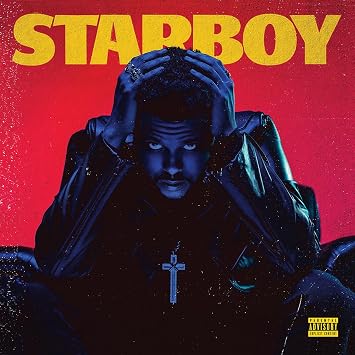 CINEMAFLIX Starboy - The Weeknd - Hip-Hop/Rap Album Cover POSTER - Measures 12 x 12 inches