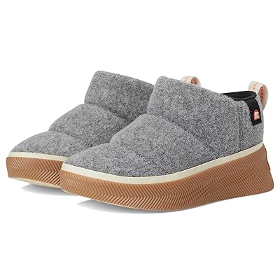 SOREL Kids Out N About Iv Mini Puffy (Big Kid) Kids Shoes Chrome Grey/Gum 2