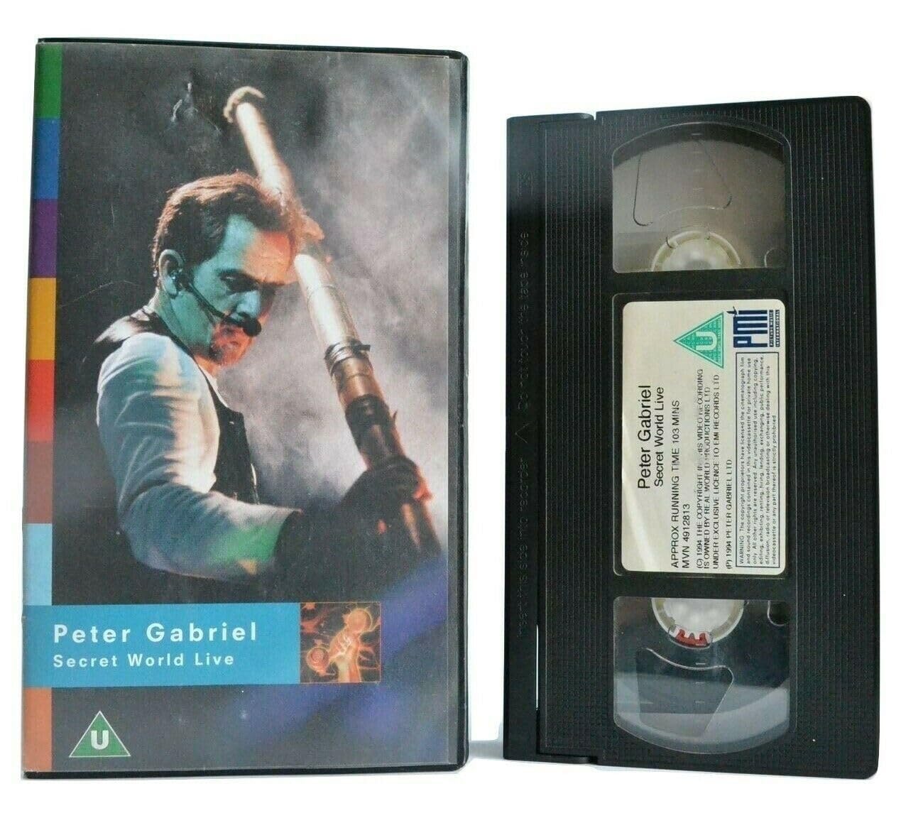 Secret World Live concert de Peter Gabriel album live 2 CD musique rock