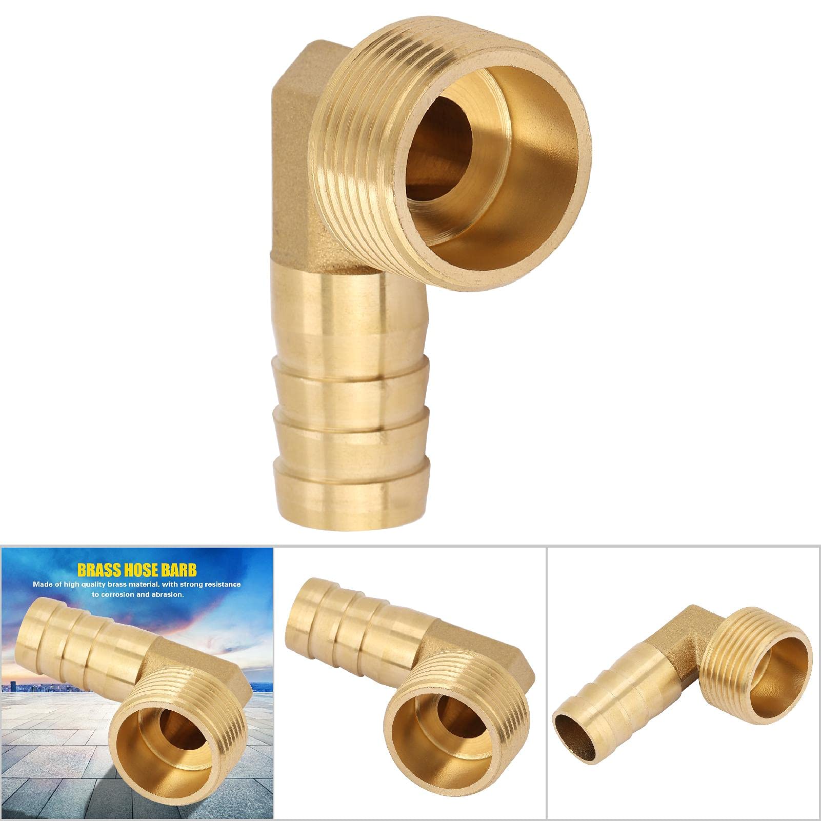 15011501032 FLEXA USW-M Metallverschraubung 90 Grad Winkel Gewinde M32x1,5 für Schlauch