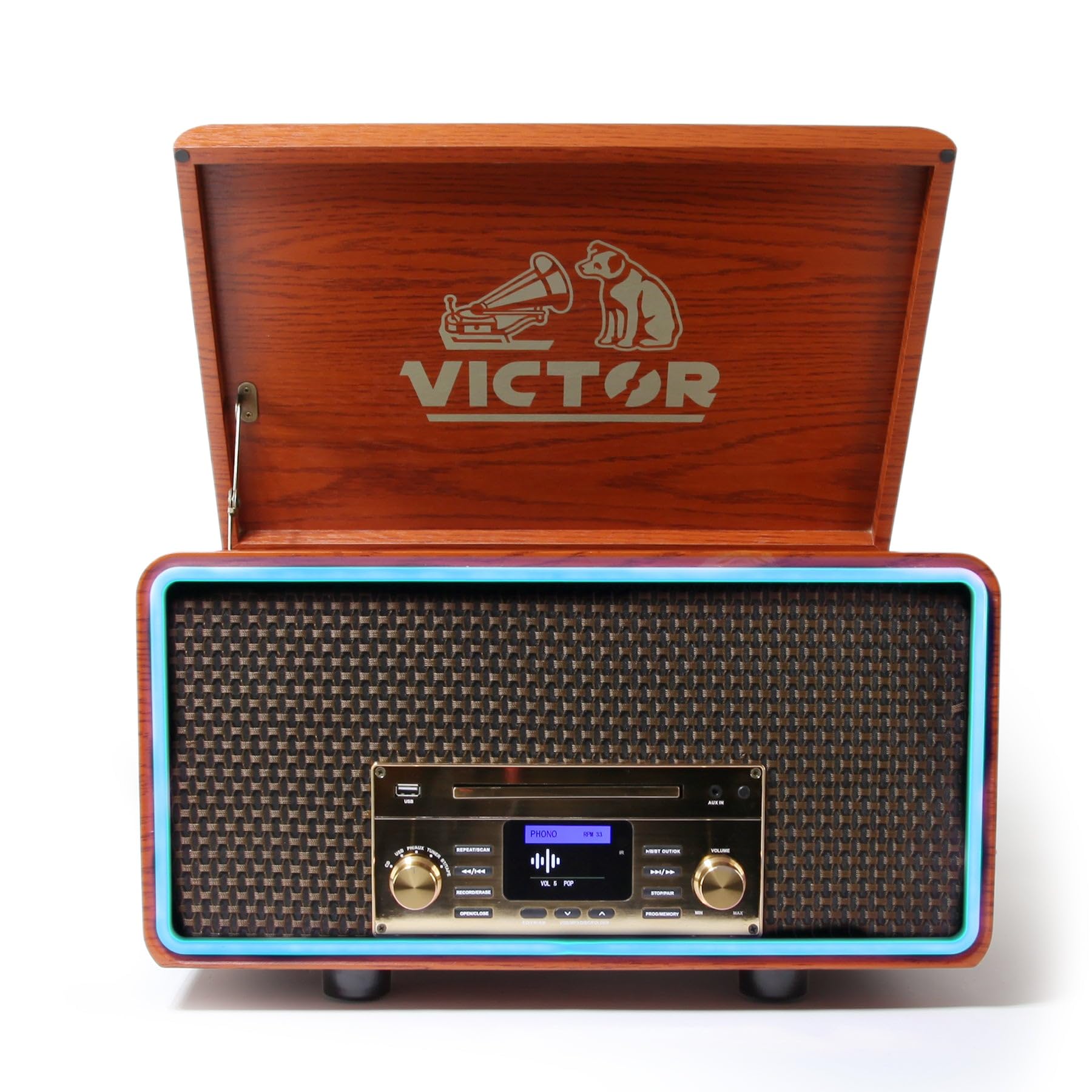Amazon.com: VICTOR VWRP-6000 Fremont 8-in-1 Premium Wood Music