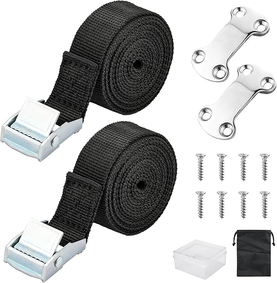 Cooler Tie Down Kit, Cooler Tie Down Fixed Straps for YETI