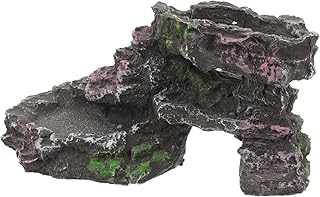 HEALEEP Acessórios Para Tanque De Peixes Decoração Tartarugas Doca Área De Frade Para Tartarugas Plataforma De Frade De Tartaruga Grande Plataforma De Frade Para Tartarugas Aquáticas Doca