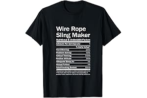 Wire Rope Sling Maker Embroidered T-Shirt