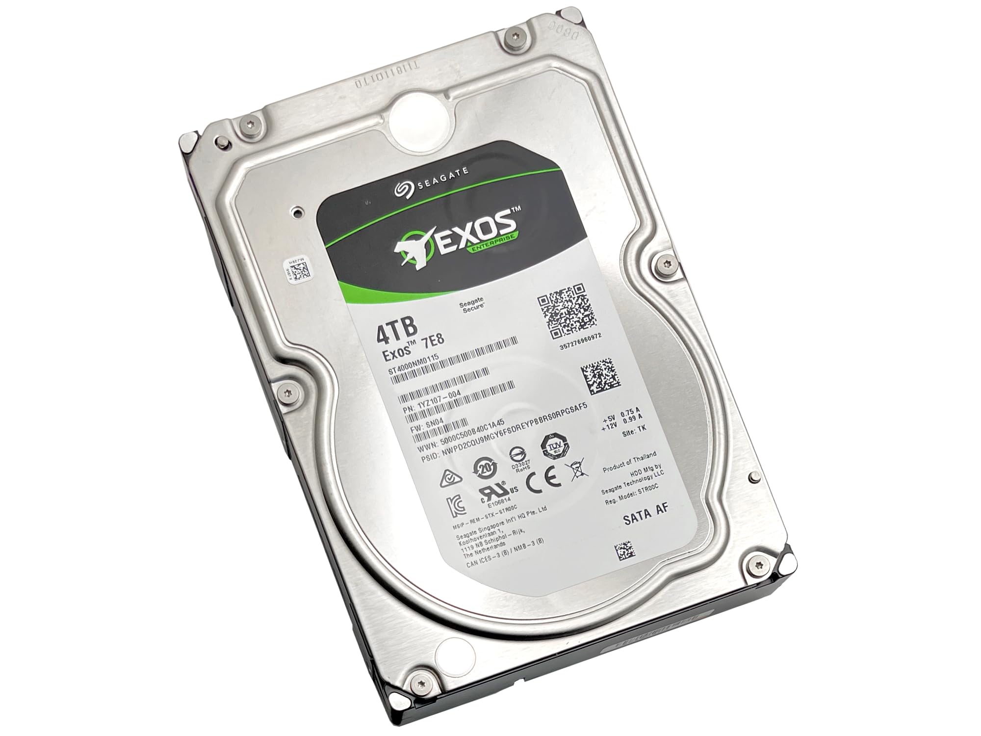 Amazon.com: Seagate ST4000NM0115 4TB 7.2K 3.5 SATA 6G HDD (Renewed