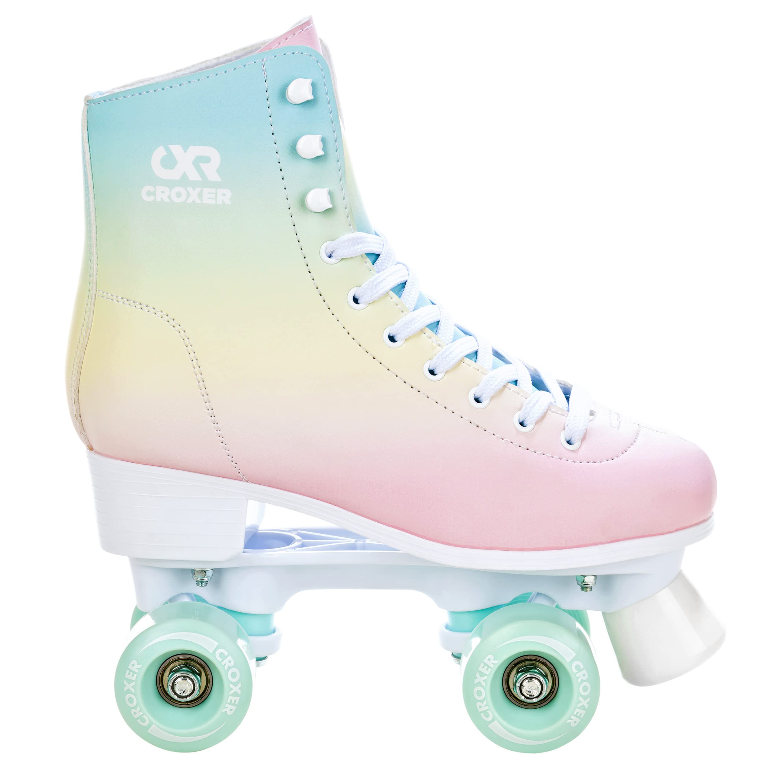 Patines de Ruedas Lea Verde y Rosa