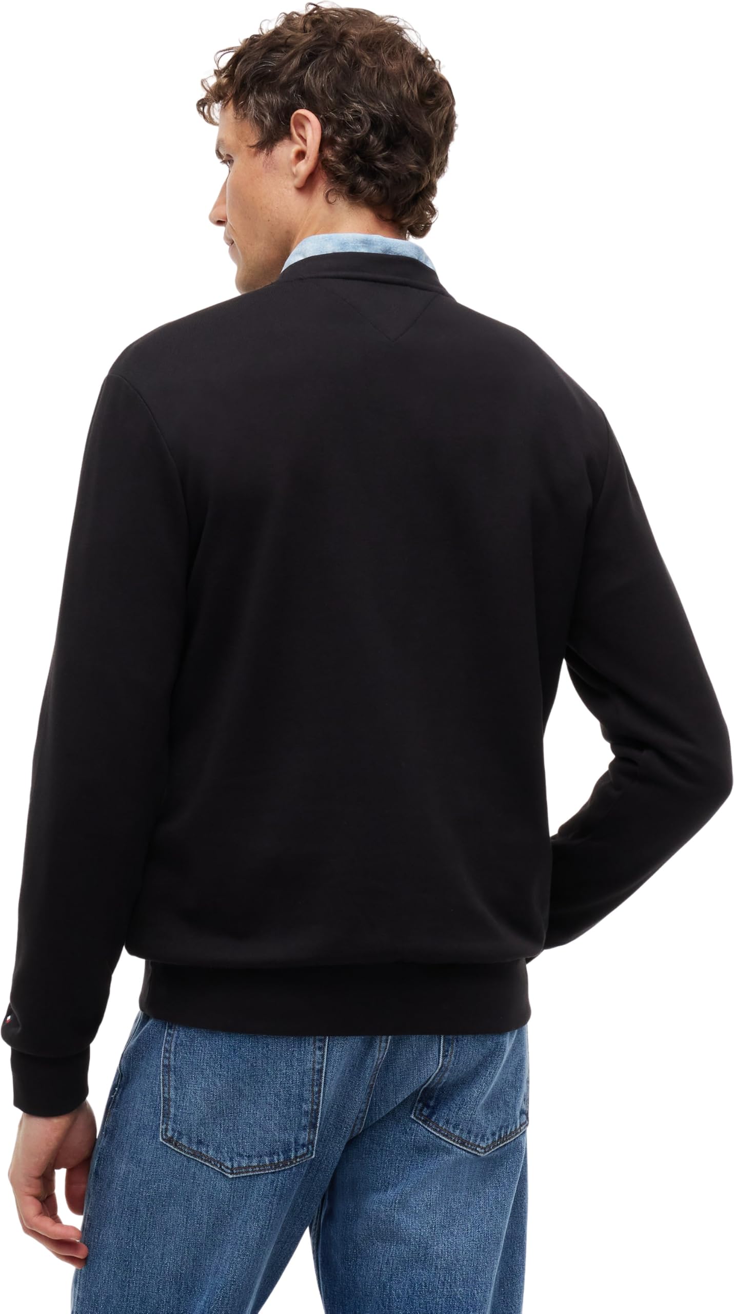 Tommy Hilfiger Hilfiger 1985 Ref Terry Crew Mw0mw44938 Felpa Pullover Uomo (Pacco da 1)