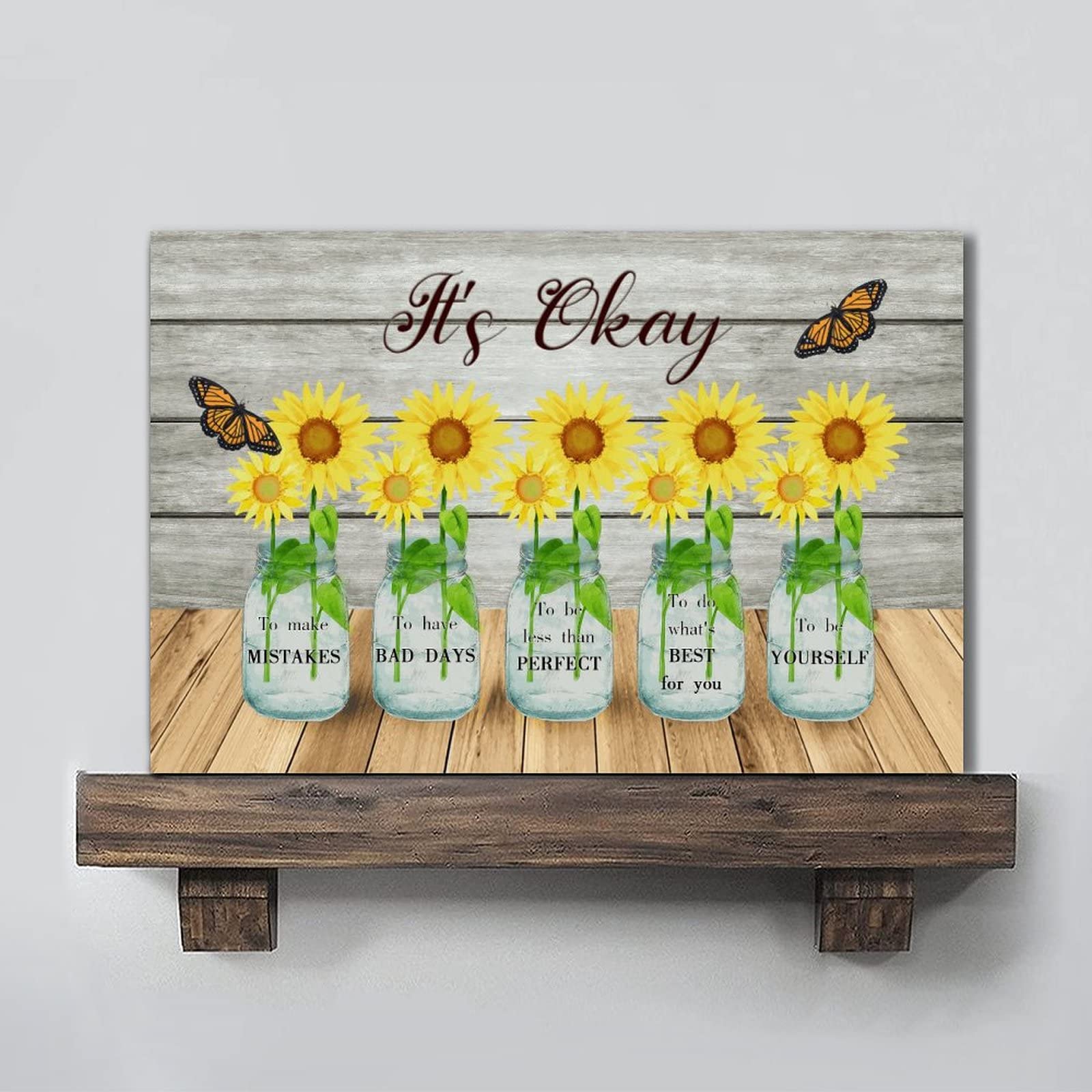 Ilustración Vectorial Con Letras Con Citas Motivacional Dibujadas A Mano De  Girasol Tipografía Para Pegatinas De, image size:1600x1600