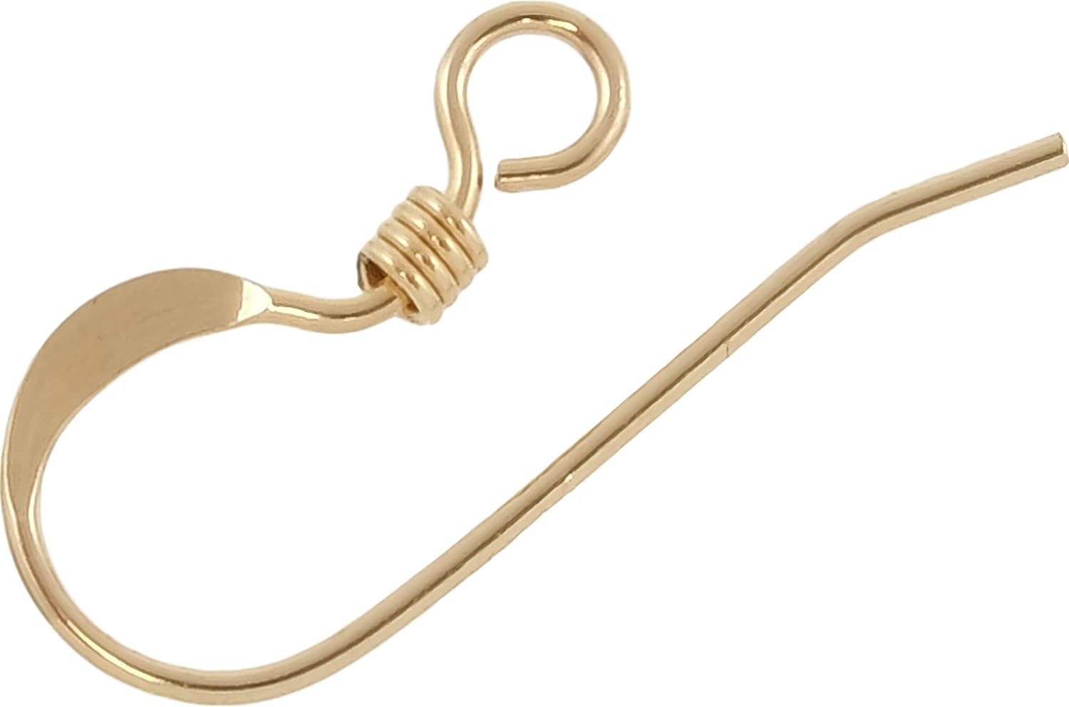 50 Fish Hook Earring Wires 14K Gold Filled 21 Gauge
