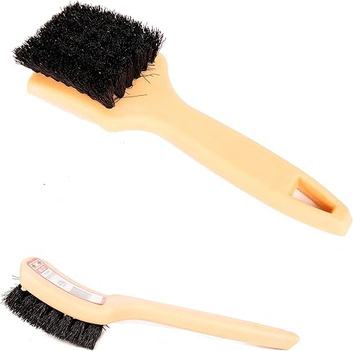 Cepillo para neumáticos, cerdas de nailon negro de 8 pulgadas, cepillos especiales para vehículos y especialidades, cepillo de fregado de pared