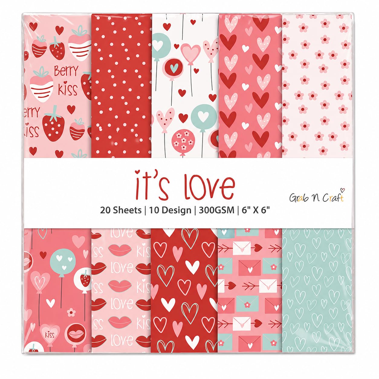 Scrapbook Paper Pack - 21 Sheets, 6x6 Inch -18 Scrapbook Paper Pack - 21 Sheets, 6x6 Inch -18