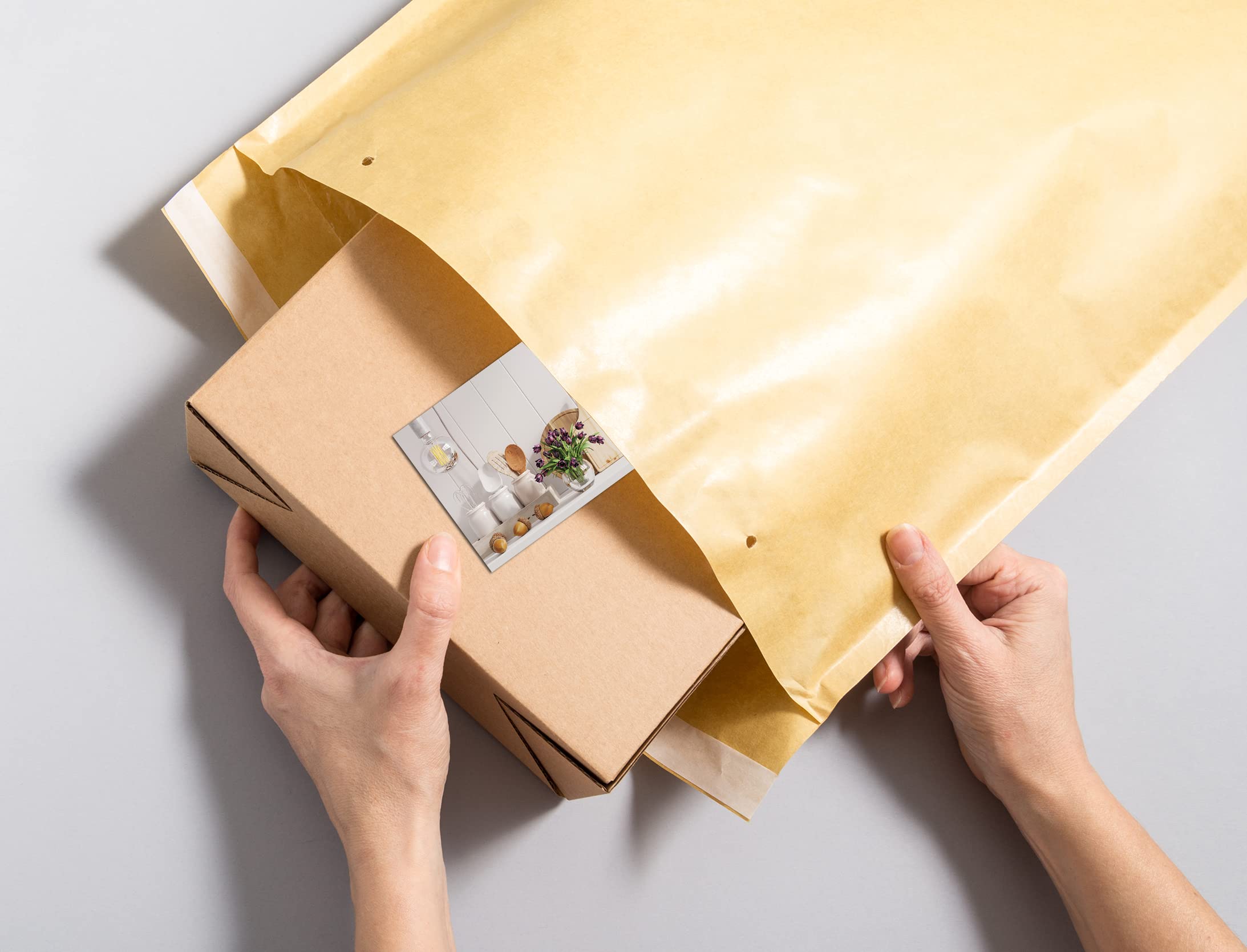 Tarjetas de agradecimiento por tu compra (2 x 3.5 pulgadas), insertos de paquete con solicitud de comentarios para vendedores de Amazon, minorista en línea para pequeñas empresas (cocina