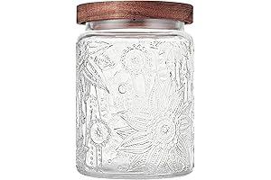 Vintage Glass Decorative Candy Jar