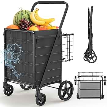 バッグ Picnic basket carry/shopping carry cart Amazon.com : XXZY Picnic Basket Portable Foldable Shopping