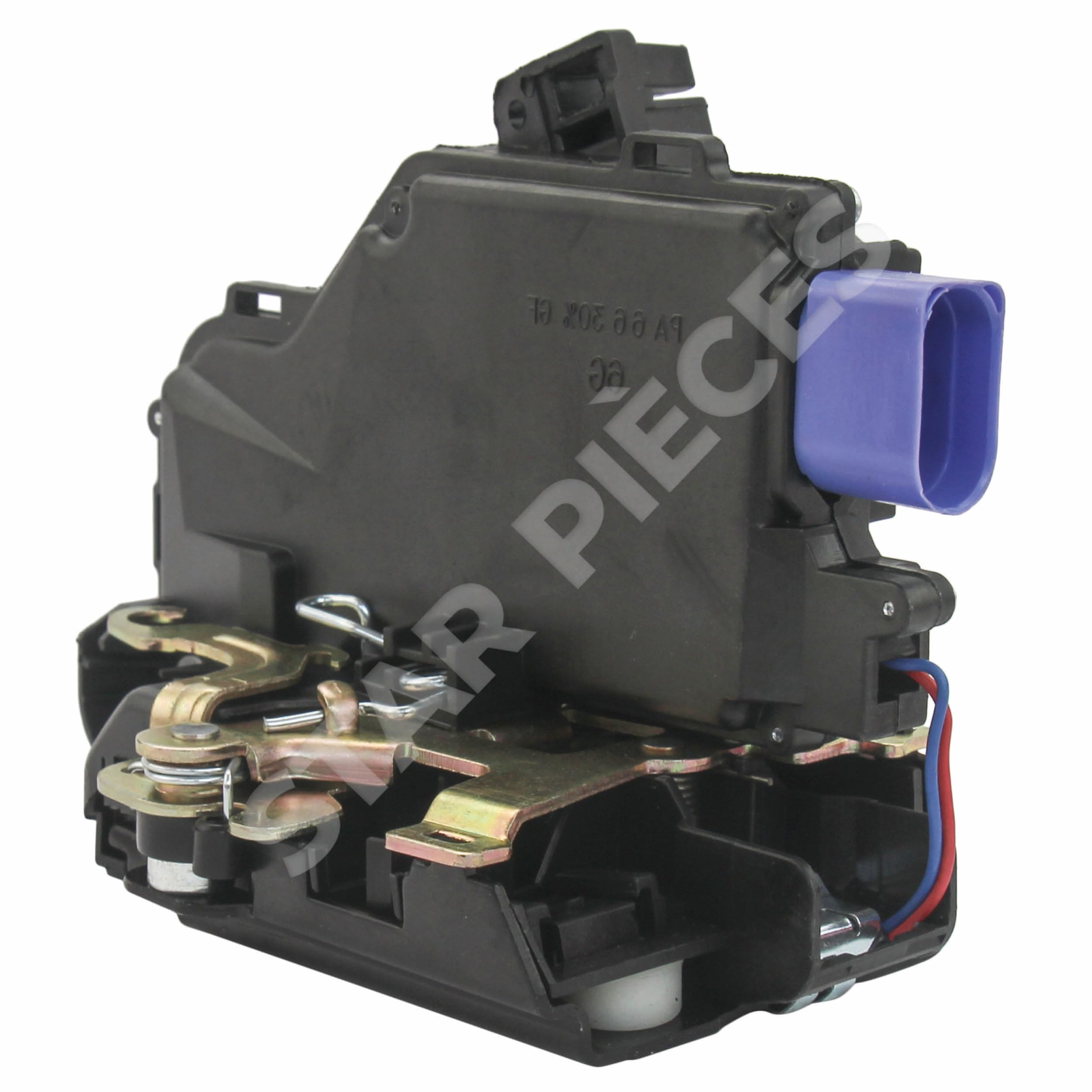 STARKIT PERFORMANCE Serrure de porte compatible pour Golf 5, Golf Plus, Touareg, Altea, Toledo 3, Octavia 2, Jetta 3, Caddy 3, Phaeton (2004-2015) ARRIÈRE DROIT. Centralisation de porte