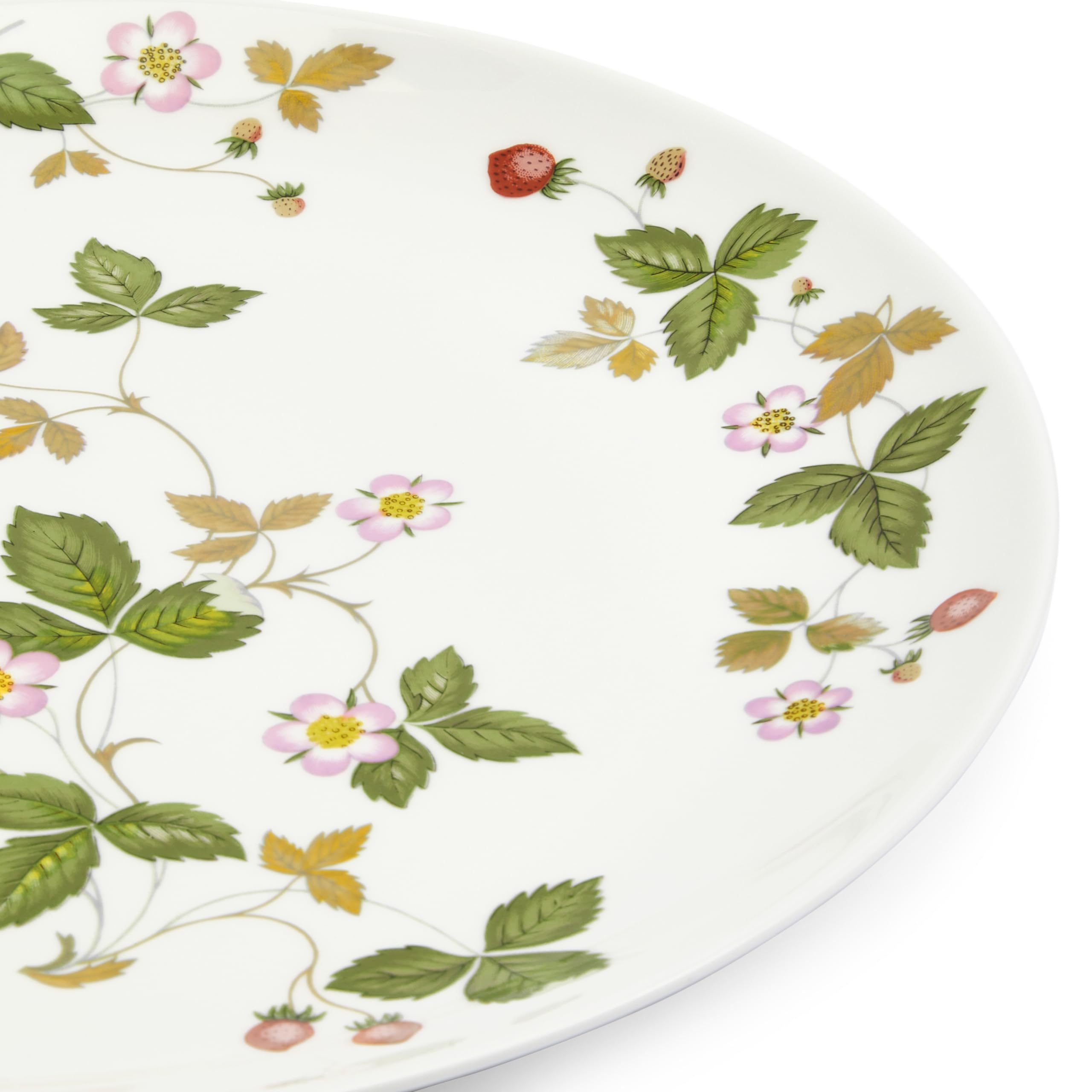 Amazon.com | Wedgwood Wild Strawberry Couped Plate 10.6in: Salad