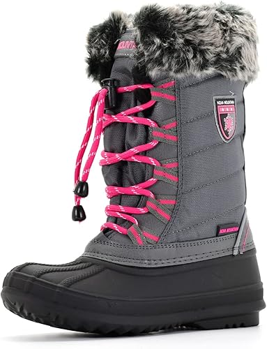 Nova Mountain - Botas de nieve para niños pequeños, para invierno