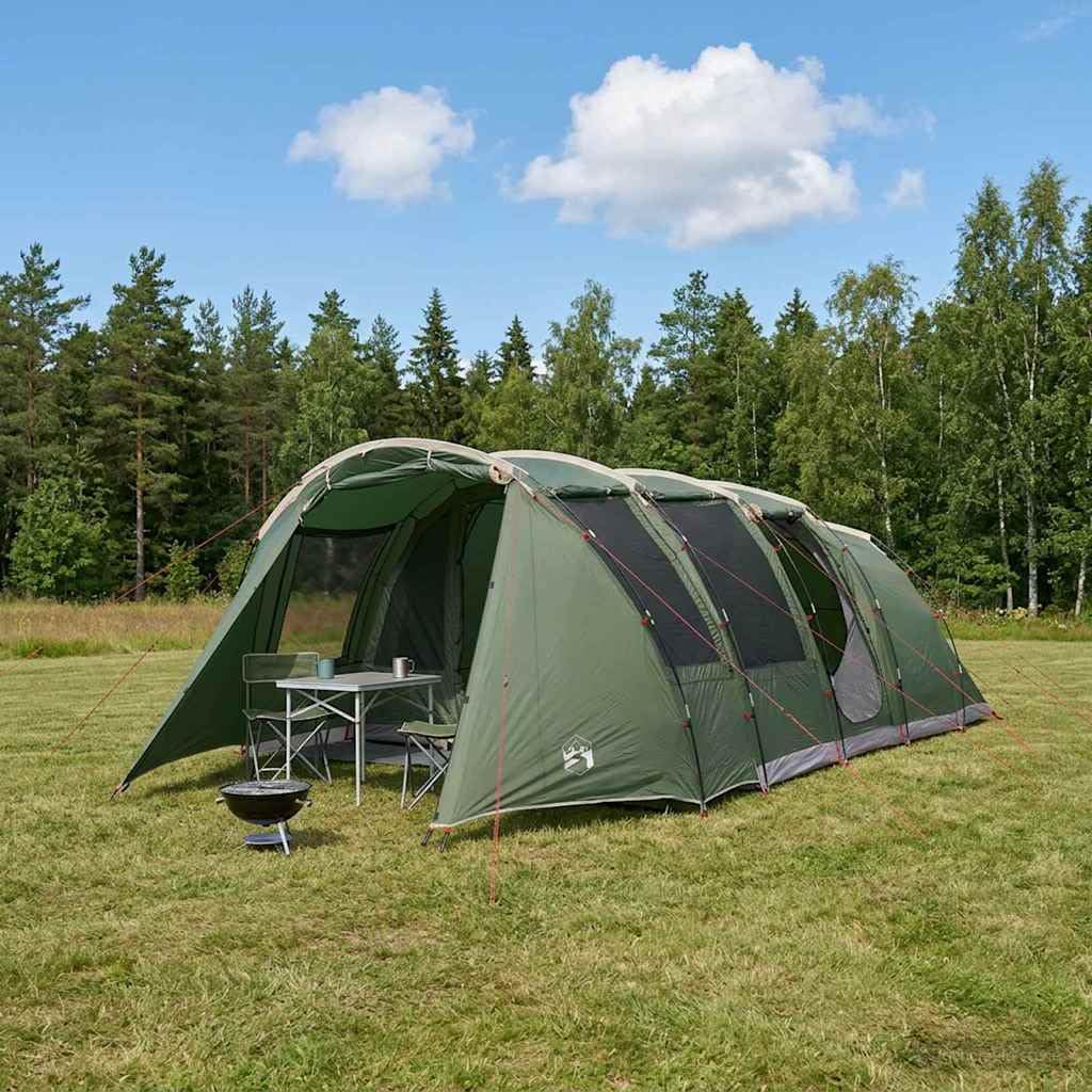 Tenda 675 x 392 x 210 cm, blu per 10 persone