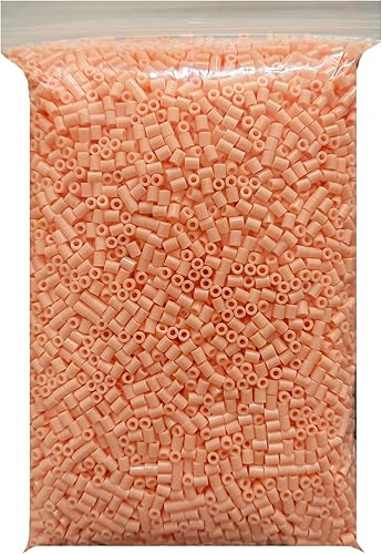 Miniatura 2 de Mini color de piel de 0.102 in, 10000 unidades y polvo de piel, 10000 cuentas de hierro fusibles para manualidades, decoración hecha a mano en 3D