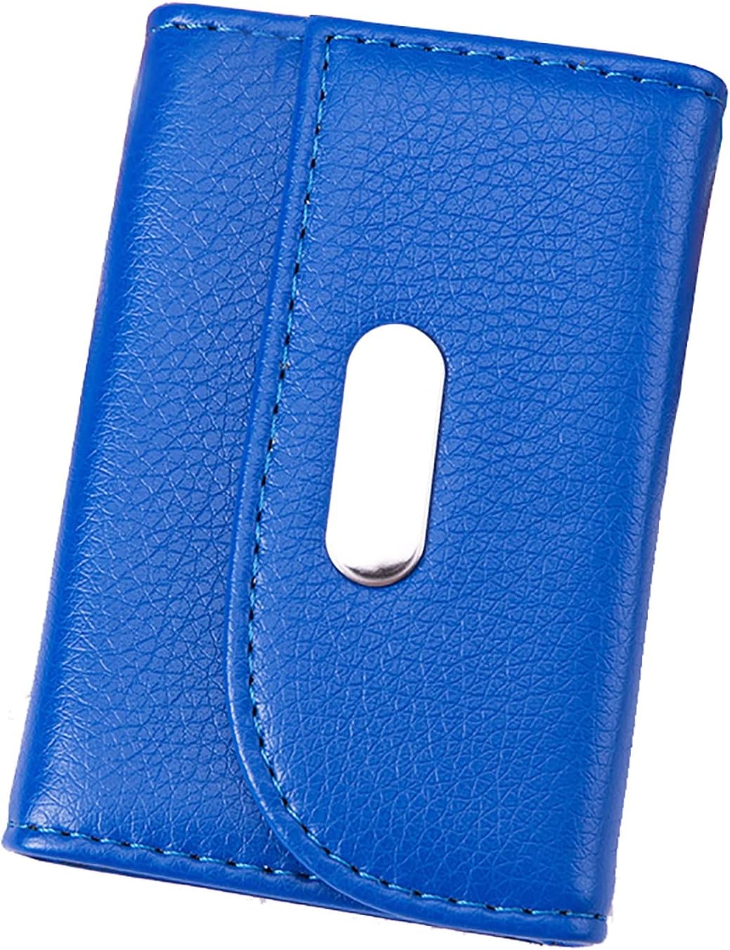 Card Pouch Organ Card Case with Magnetic Clasp Multi-Card Holder Card Case for Men and Women Card Cases(Blue)