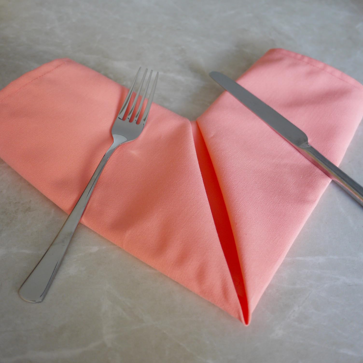 Tovaglioli Di Stoffa 50x50cm - Blu Marino, Cotone Poliestere, Lavabili, Per Casa E Eventi, 10 Pezzi - Foto 9