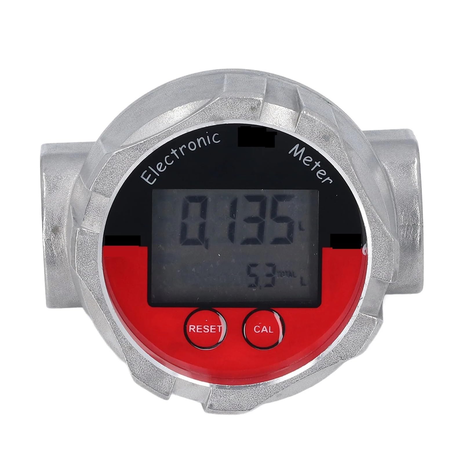 PXQCHAVLN Flow Meter LCD Display Digital Gauge 1 Inch