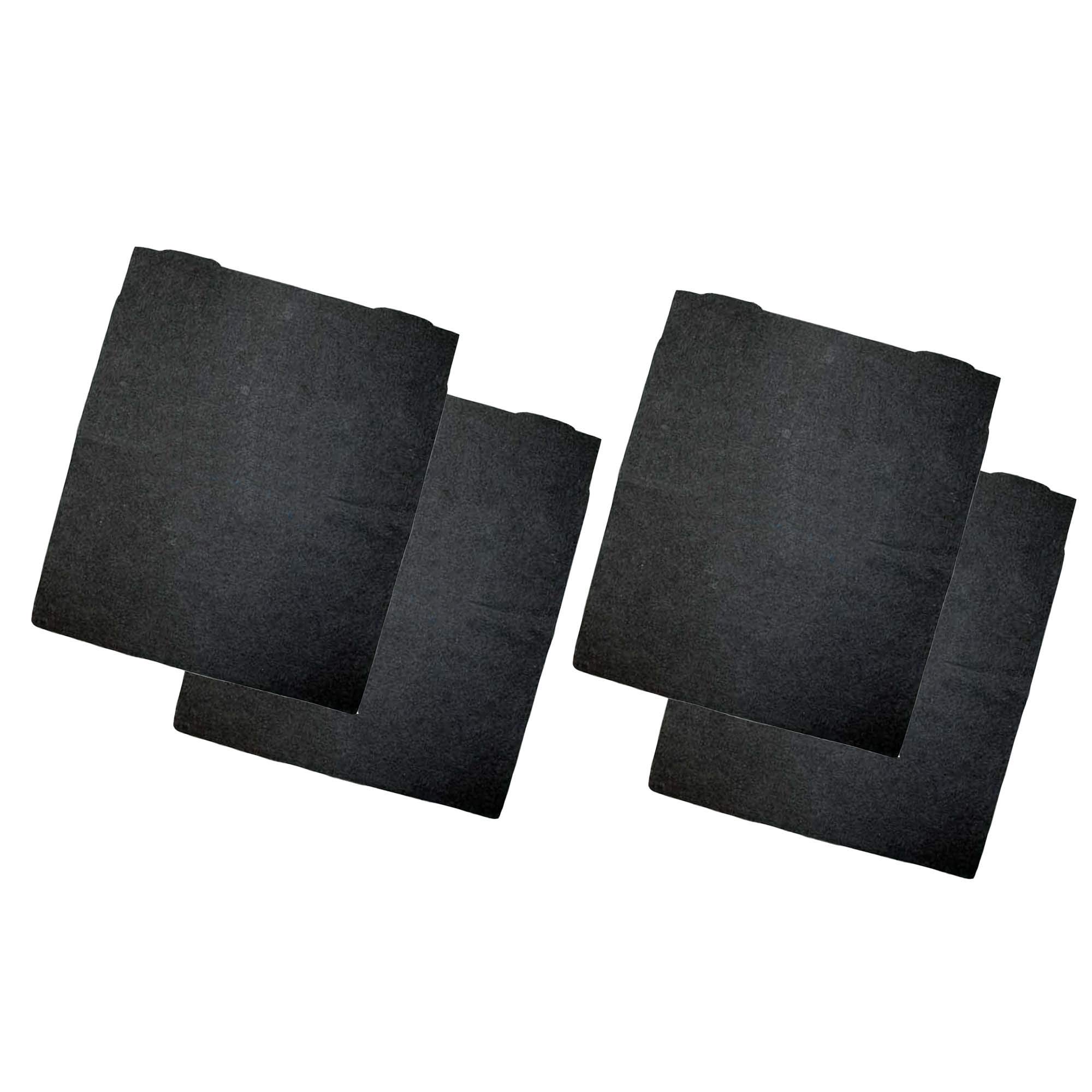 Four Crucial Carbon Pre-Filters packaged together.