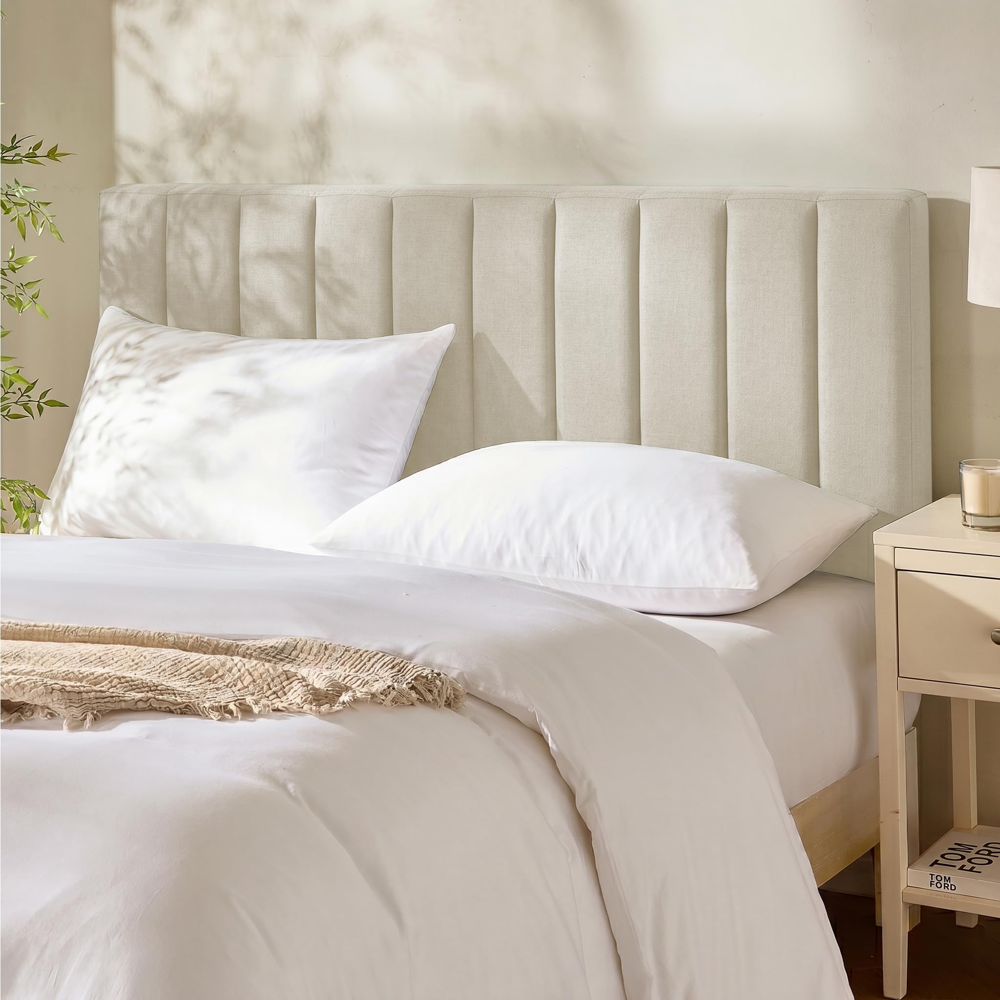 Hearth &amp; Harbor Wall Mounted Full Headboard Only, Bed Headboard Full Size